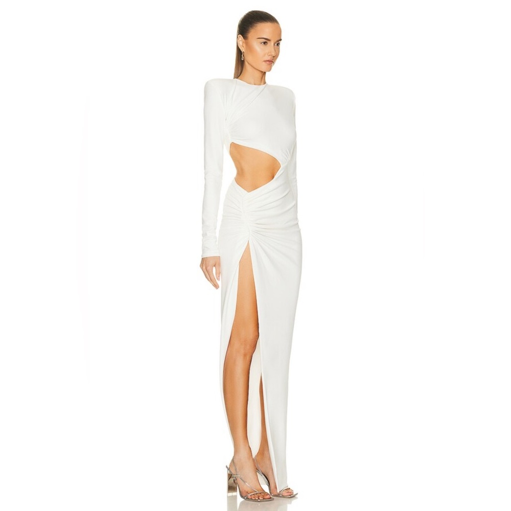 Alexandre Vauthier Asymmetrical Side Cut-Out Off-… - image 3